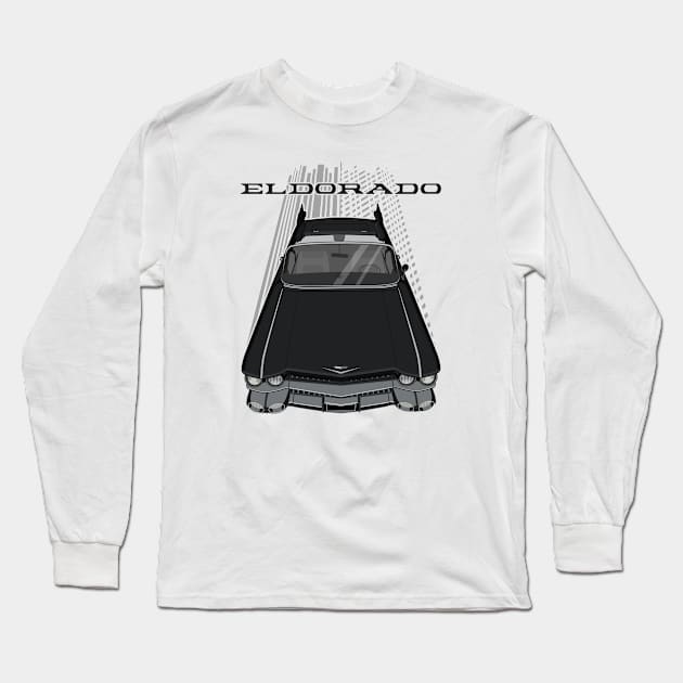 Cadillac Eldorado Biarritz Convertible 1959 - Black Long Sleeve T-Shirt by V8social